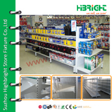 island supermarket shelving unit